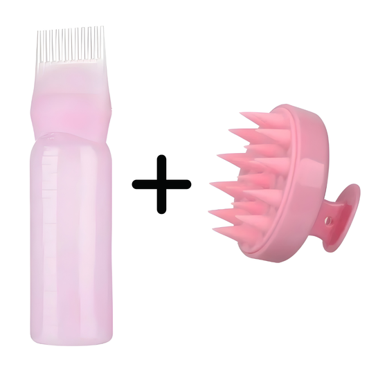 Mumglow™ Öl Aplikator + Kopfhaut Bürste